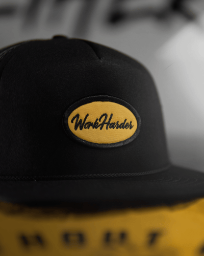 Flat Bill Trucker Hat